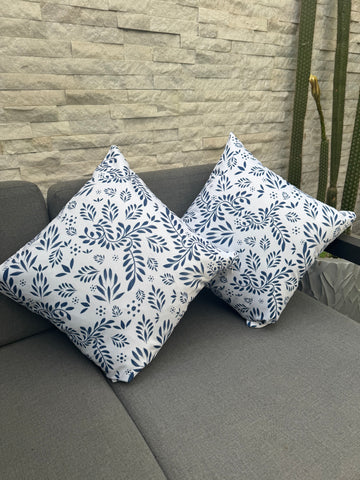2FUNEXT-PUEBLA set de 2 fundas de cojín para exterior diseño puebla.