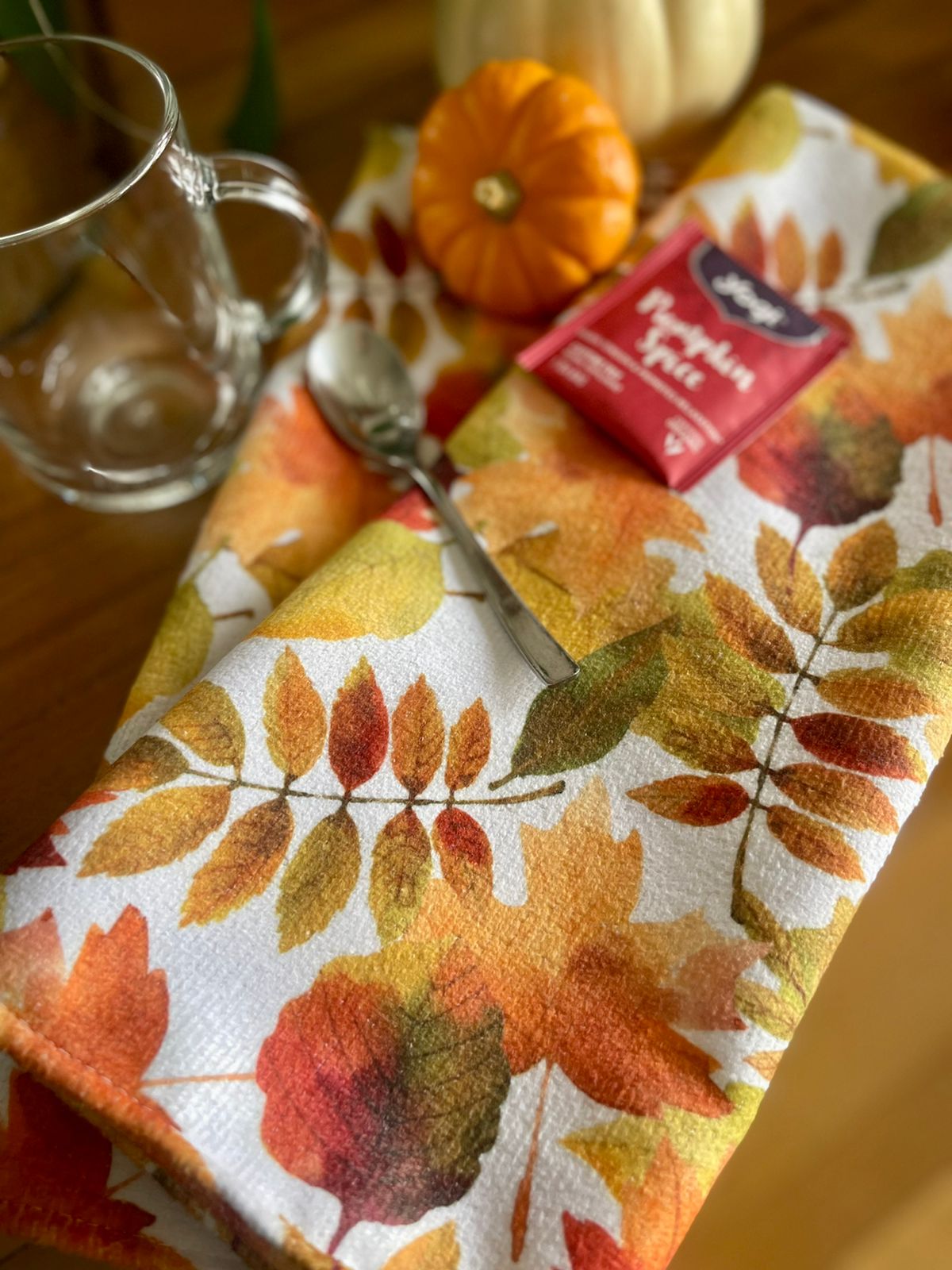2TC-OTO Toalla de cocina otoño (set de 2)