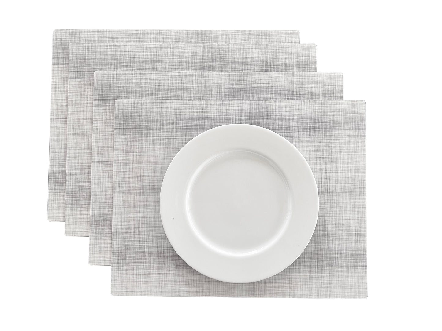 MREC-DEGRA: Mantel individual rectangular PVC Degradado gris