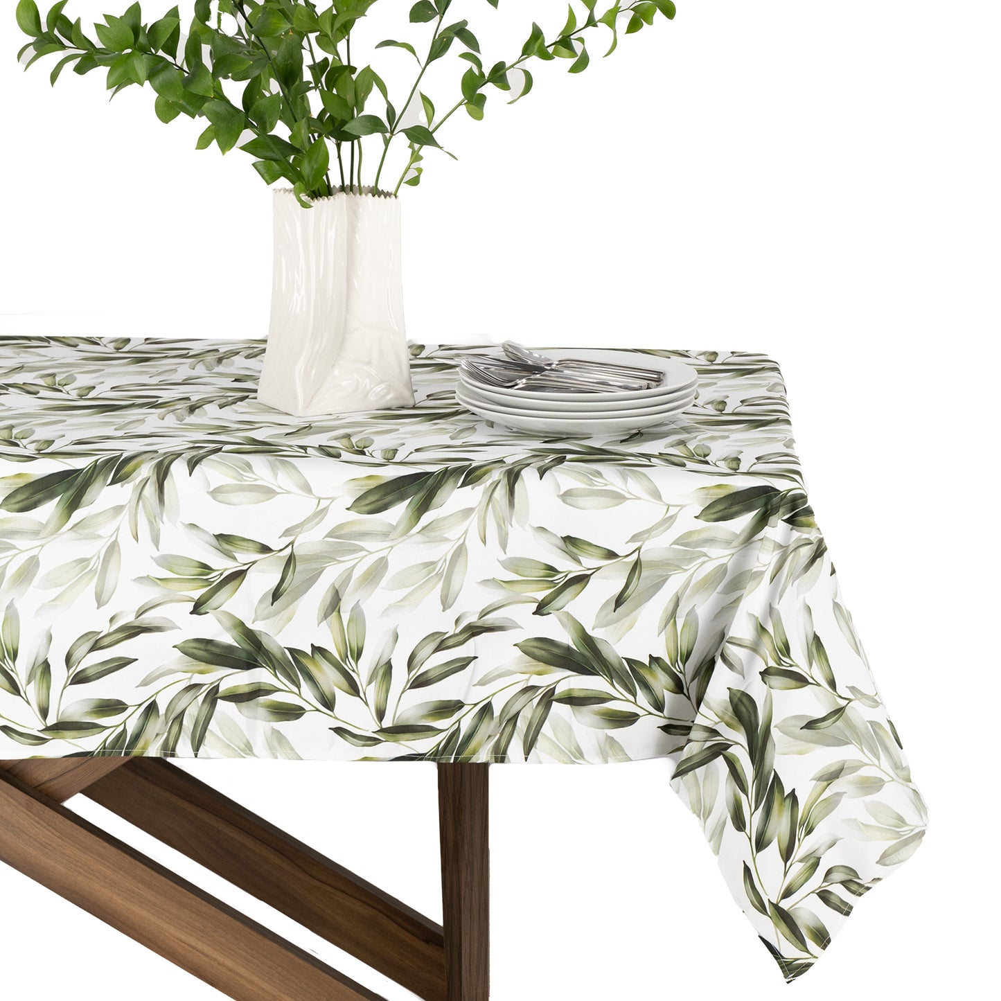 MRECEXT-HOJAS: Mantel rectangular Hojas