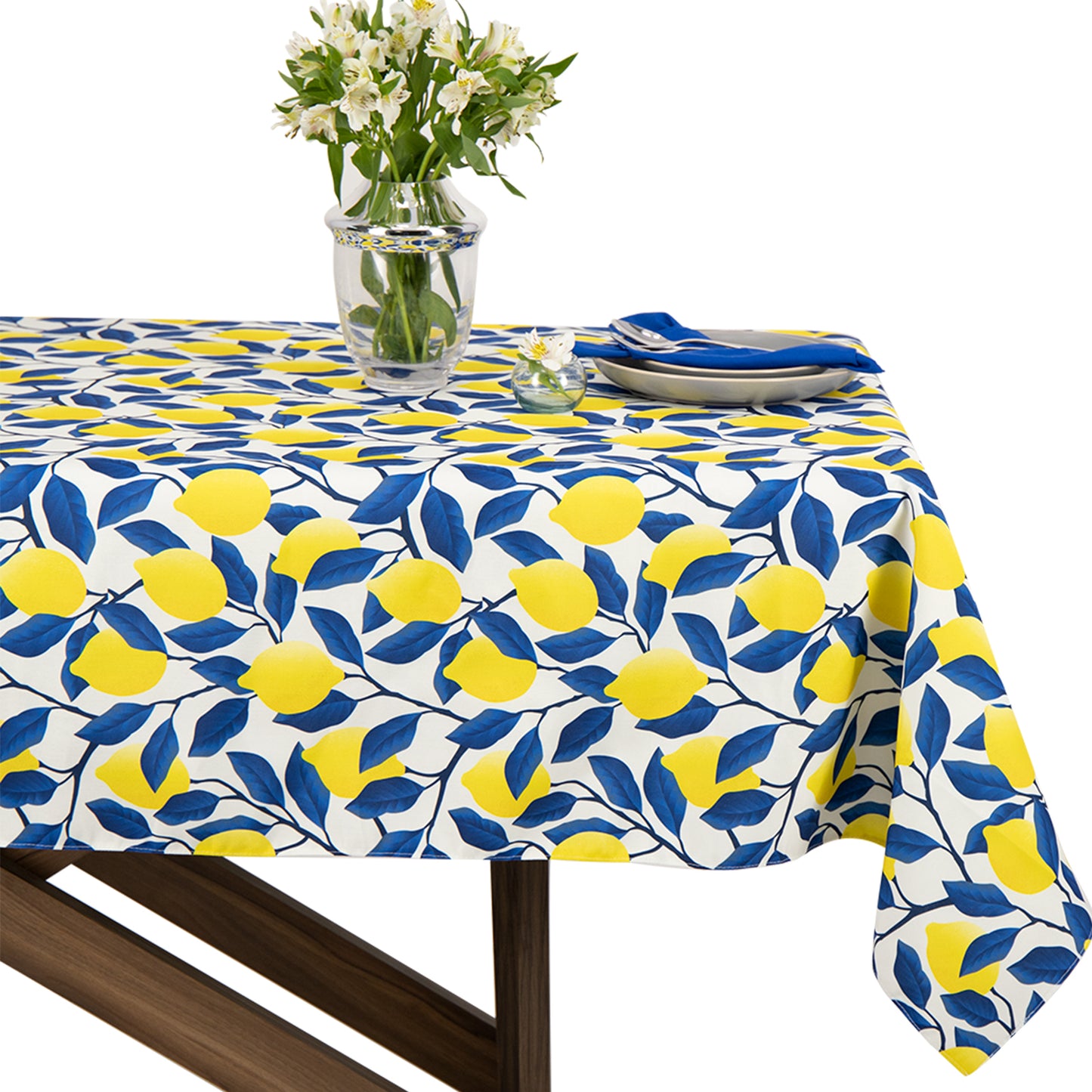 MRECEXT-LIM: Mantel rectangular Limones