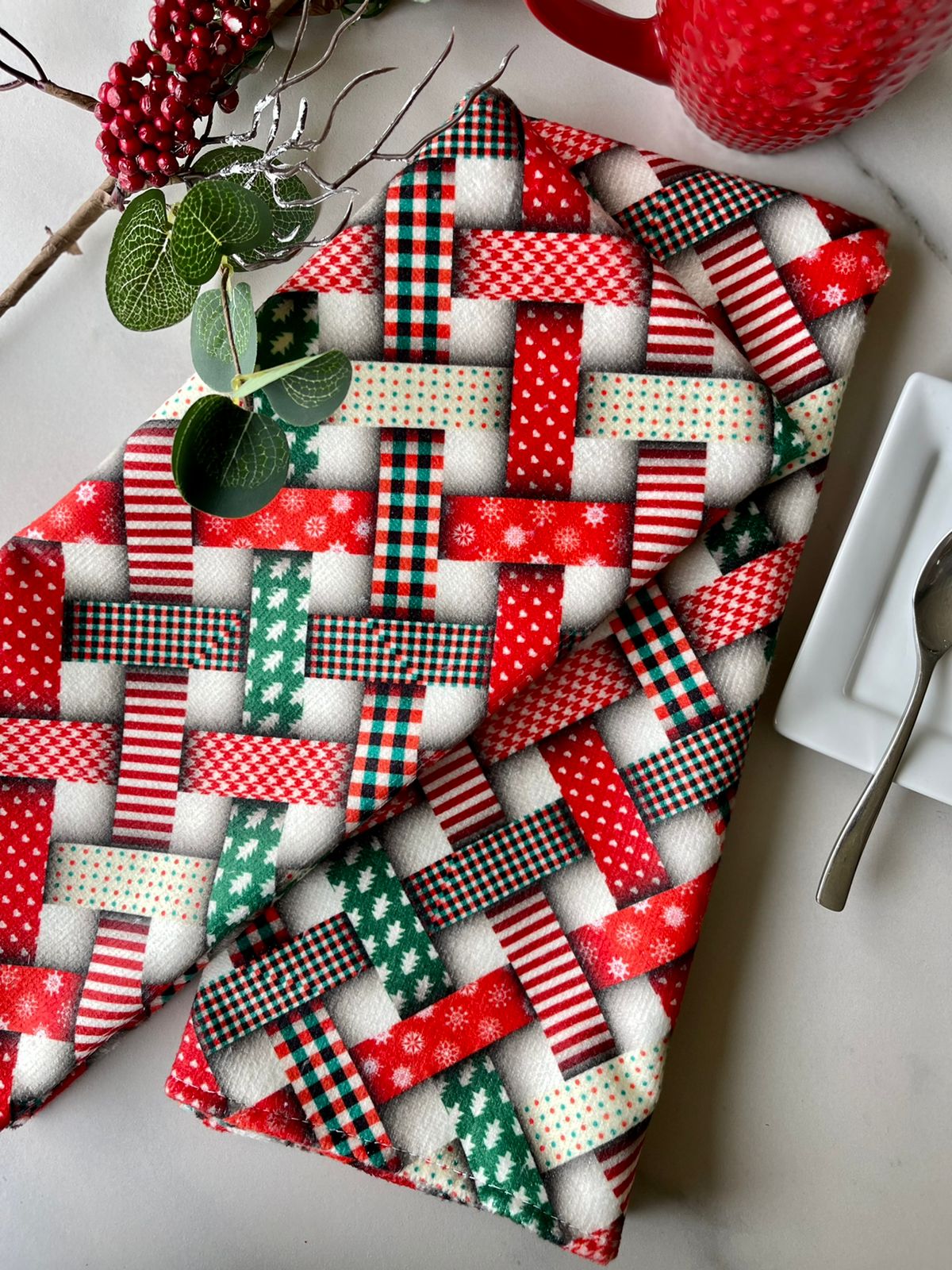 2TCN-NAV Toalla de cocina navidad (set de 2)