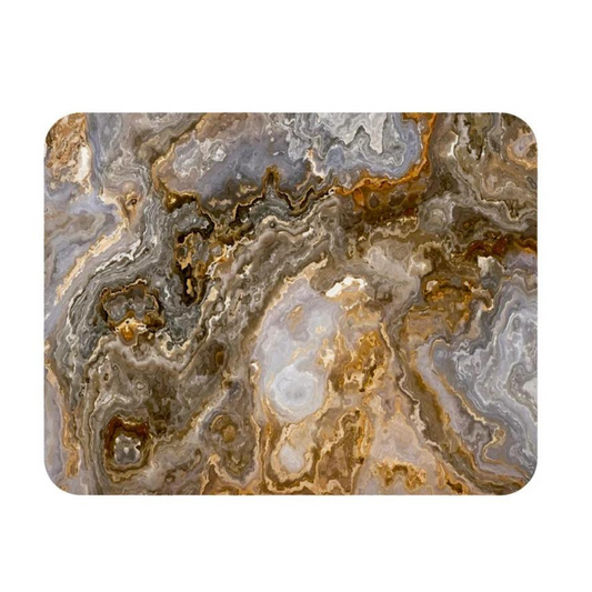 MREC-MCAFE: Mantel individual rectangular PVC Mármol Cafe