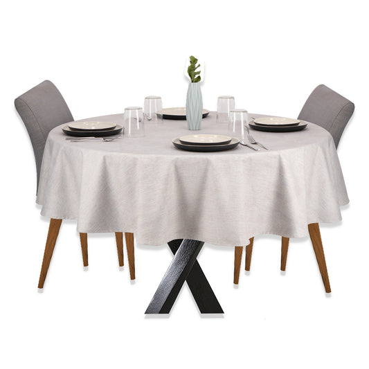 MREXT-BEIGE: Mantel redondo BEIGE