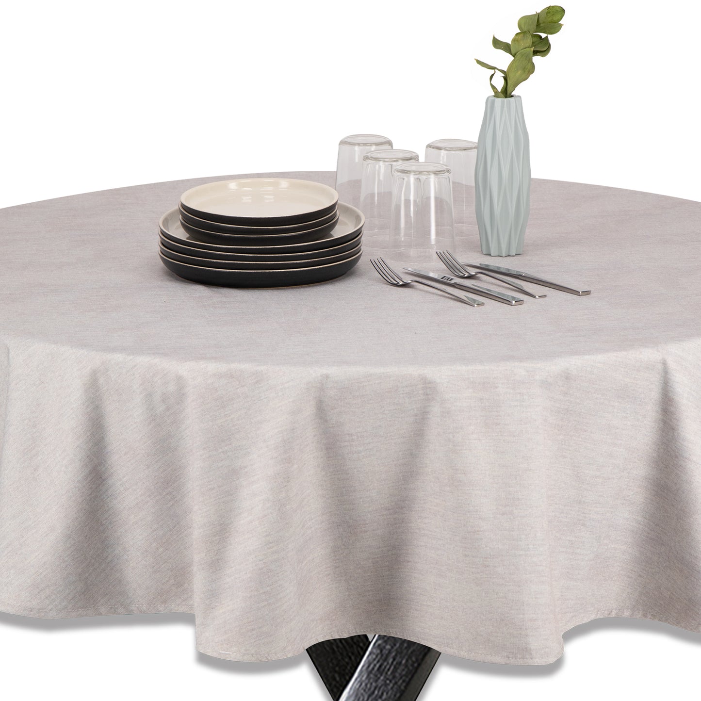 MREXT-BEIGE: Mantel redondo BEIGE