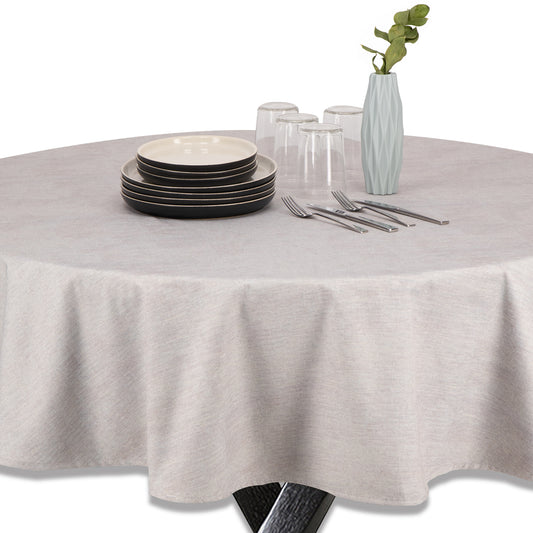 MREXT-BEIGE: Mantel redondo BEIGE