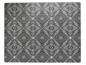 MREC-ROML: Mantel individual rectangular PVC rombos