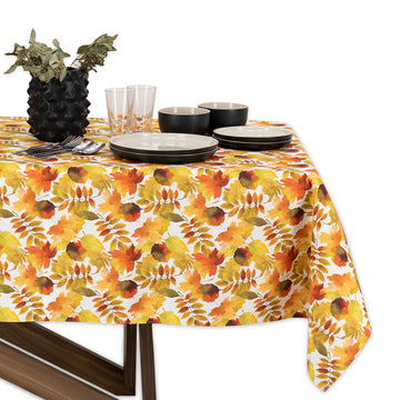 MRECEXT-OTO: Mantel rectangular otoño