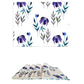MRECT-PRIMFLOR Individual de tela Primaveras Floral (set de 4)