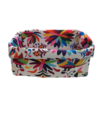 Canasta rectangular mexicano color