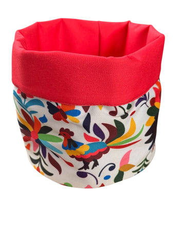 Canasta redonda mexicano color