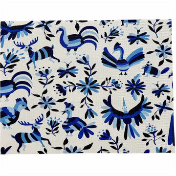 IRECV-MEXA TEJIDO DE VINIL RECTANGULAR Mexicano azul