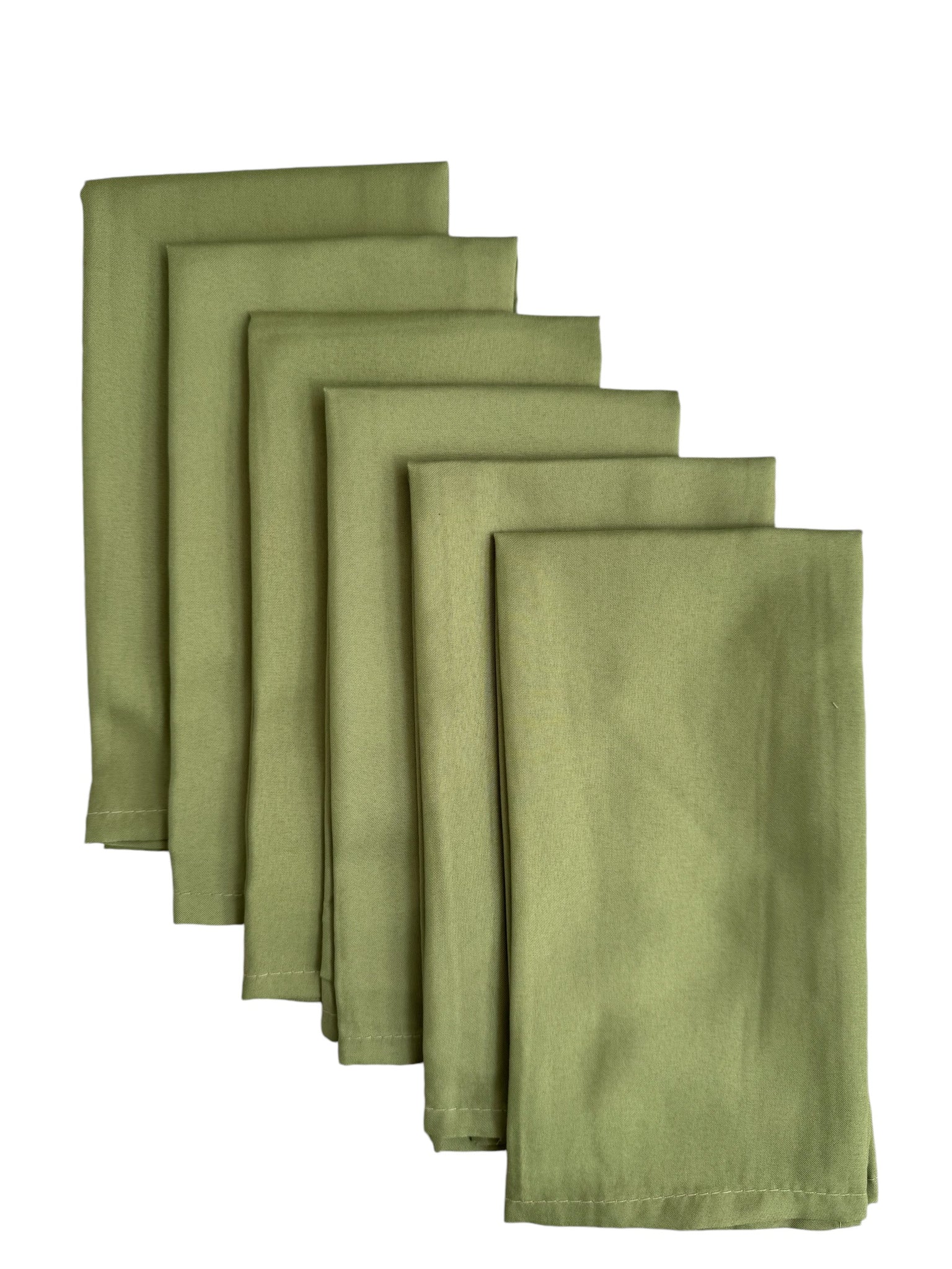 set de 6 servilletas olivo  6S-OLI