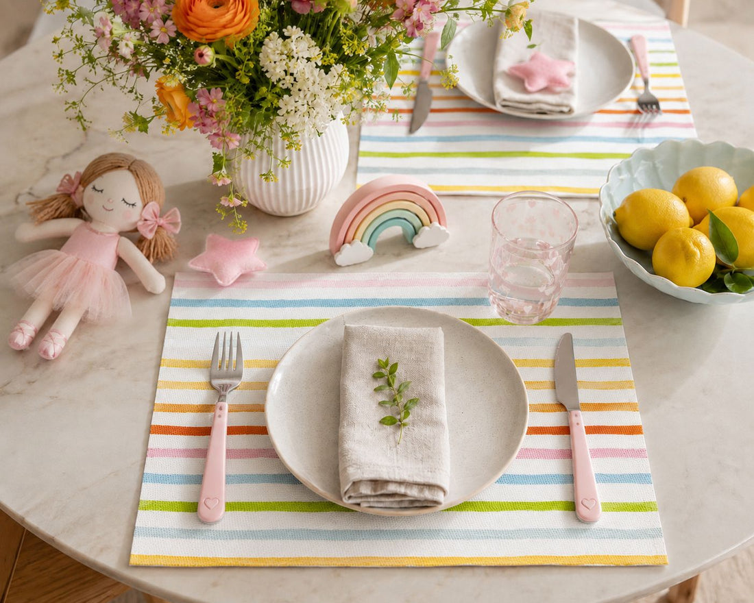 4IRECV-RAY TEJIDO DE VINIL RECTANGULAR INFANTIL Rayas
