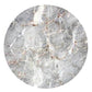 MR-MGRIS: Mantel individual redondo PVC Mármol gris