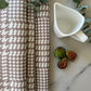 MRECT-DISBEIGE: Mantel individual tela diseño beige (set de 4)
