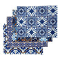 MRECT-MOSMEX: Mantel individual tela Mosaico mexicano (set de 4)