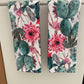 2TC-NOP Set de 2 toallas de cocina y baño nopal con flores
