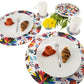 MR-MEXAC: Mantel individual redondo PVC Mexicano color