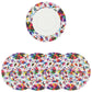 MR-MEXAC: Mantel individual redondo PVC Mexicano color