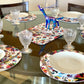 MR-MEXAC: Mantel individual redondo PVC Mexicano color