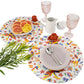 MR-PAJMEX: Mantel individual redondo PVC Pájaro color