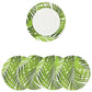 MR-PAL: Mantel individual redondo PVC Palmas centro