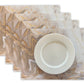 MREC-MBEIGE: Mantel individual PVC Mármol beige