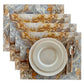 MREC-MCAFE: Mantel individual rectangular PVC Mármol Cafe
