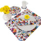 MREC-MEXC: Mantel individual rectangular PVC Mexicano color