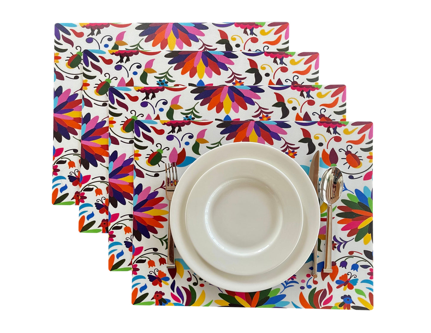 MREC-MEXC: Mantel individual rectangular PVC Mexicano color