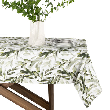 MRECEXT-HOJAS: Mantel rectangular Hojas