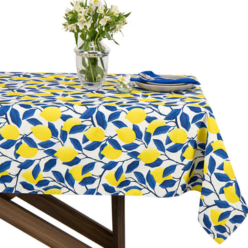 MRECEXT-LIM: Mantel rectangular Limones