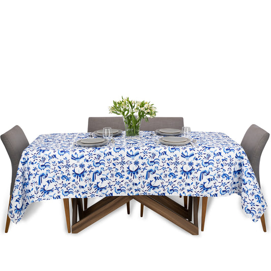 MRECEXT-MEXA: Mantel rectangular Mexicano azul