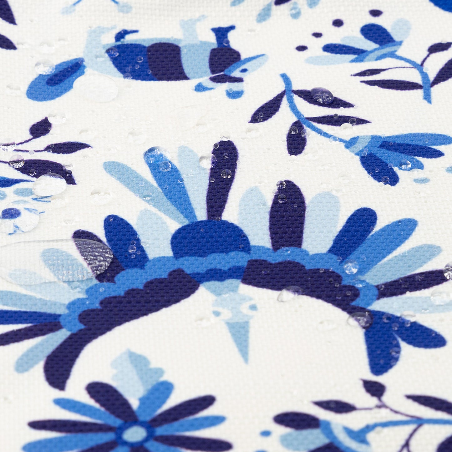 MRECT-MEXA: Mantel individual tela Mexicano azul (set de 4)