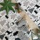 MRECTN-RENOS Individual de tela navidad renos (Set de 4)