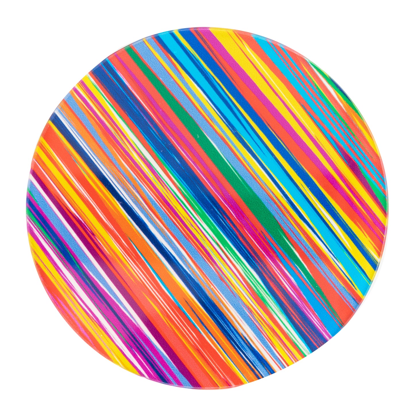 PV-RAYAS: Portavasos de vidrio Rayas de colores
