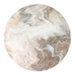 MR-MBEIGE: Mantel individual redondo PVC Mármol beige
